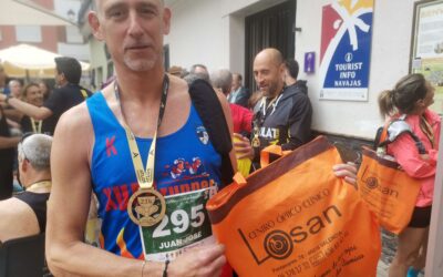 Centro Óptico Clínico Losan apoya el deporte en la Carrera del Camino del Santo Grial en Navajas